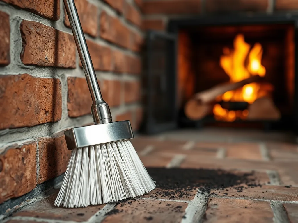 Jak wyczyścić komin od dołu?