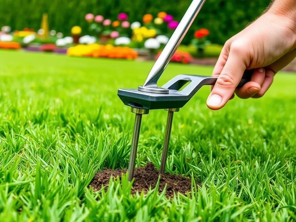 Jak głęboko wertykulować trawnik?