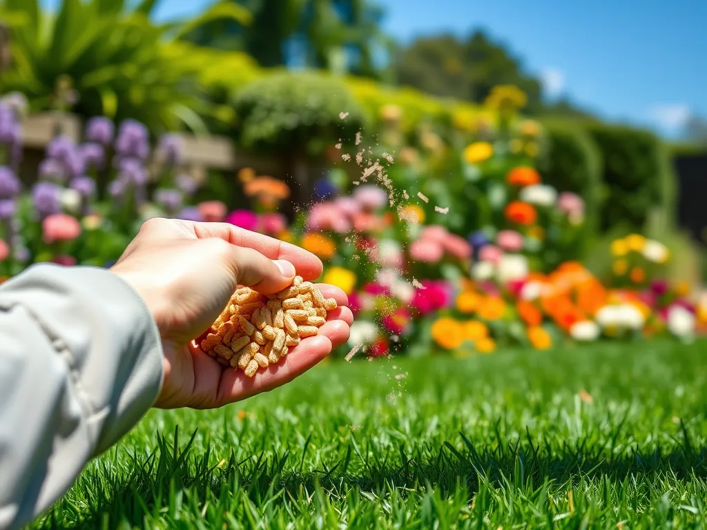 Jak stosować popiół z pelletu na trawnik?