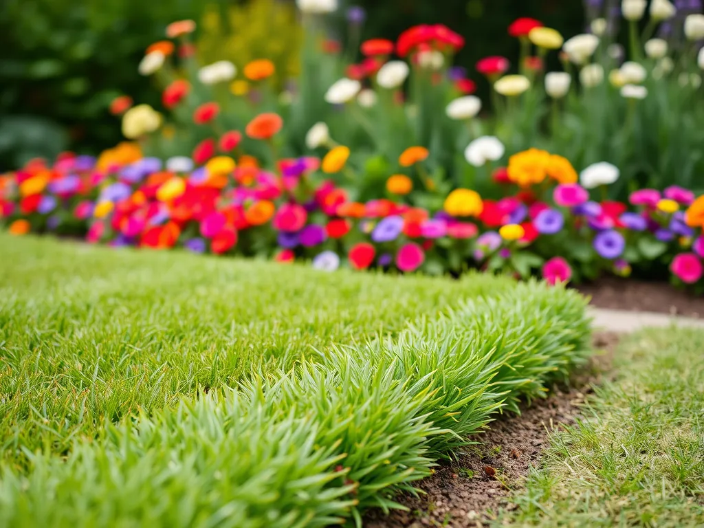 Jak oddzielić trawnik od rabaty?