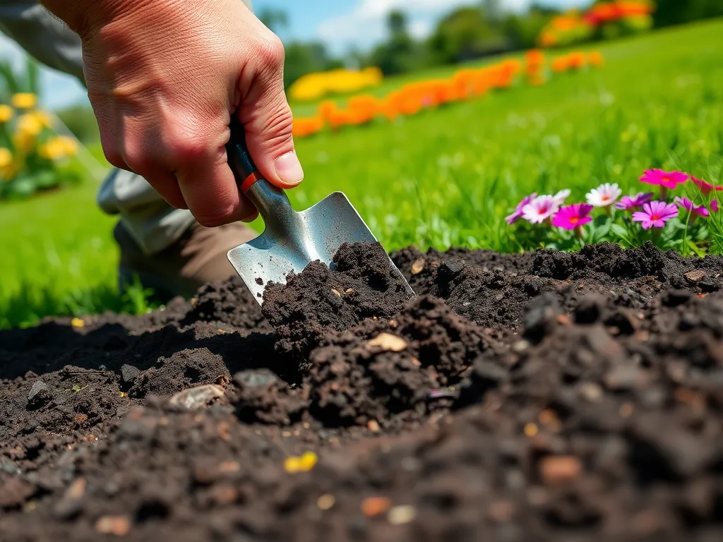 Ile cm czarnoziemu pod trawnik?