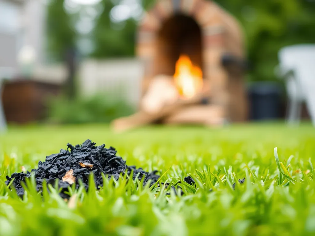 Popiół z kominka na trawnik – czy warto stosować?