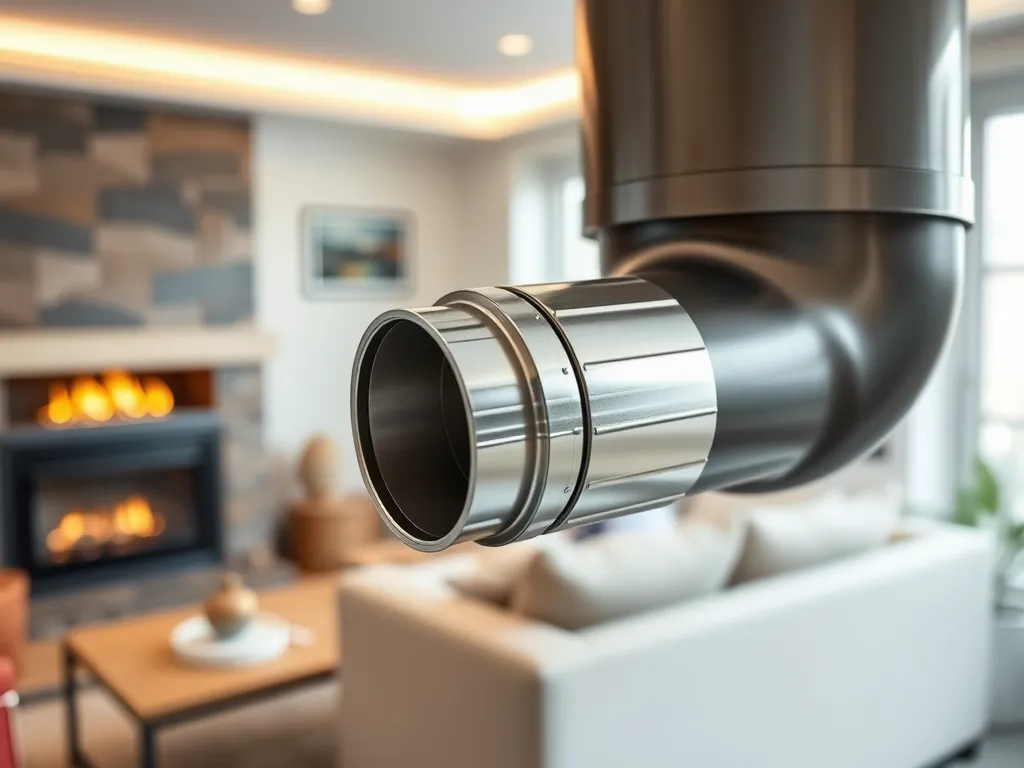 Jak połączyć kominek wentylacyjny z kominem?