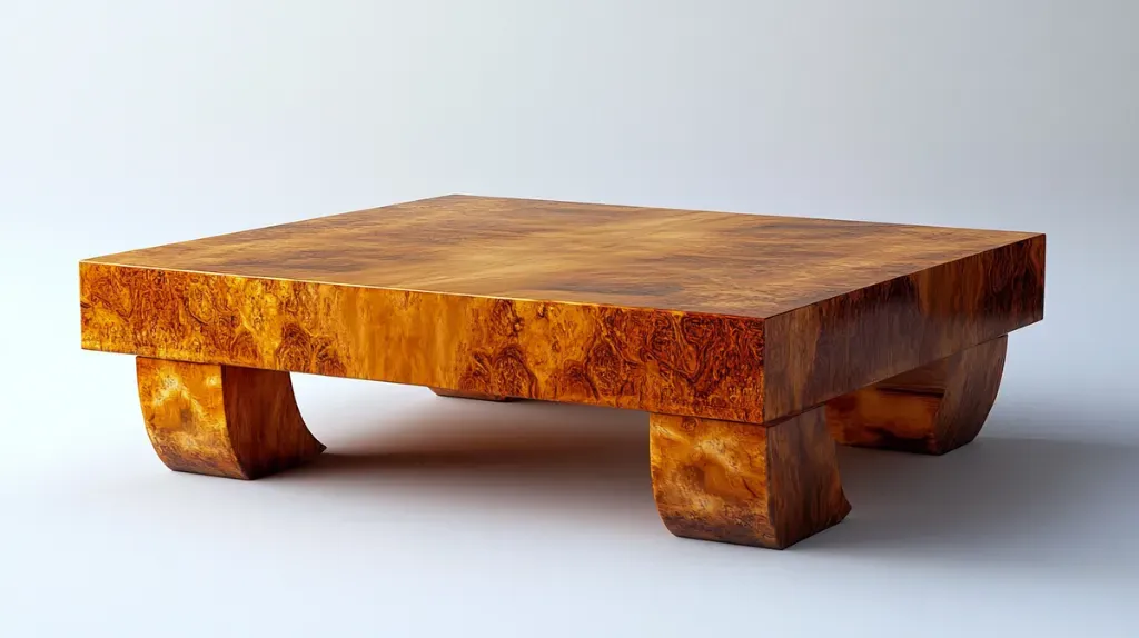 Meble z litego drewna i stali