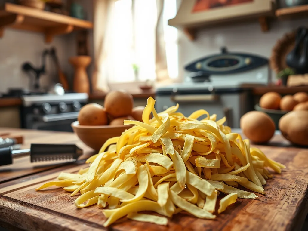 Czy obierki z ziemniaków czyszczą komin?