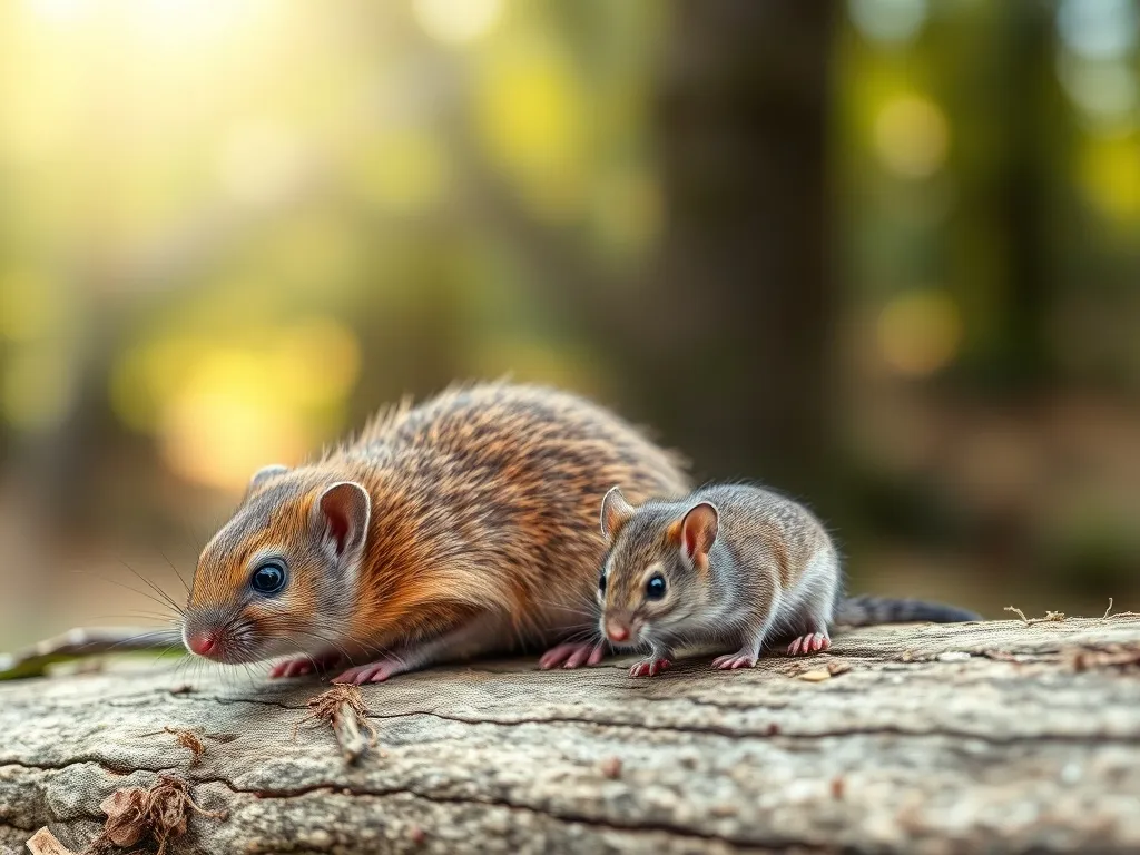 Nornica a mysz: podobieństwa i różnice w zachowaniu gryzoni