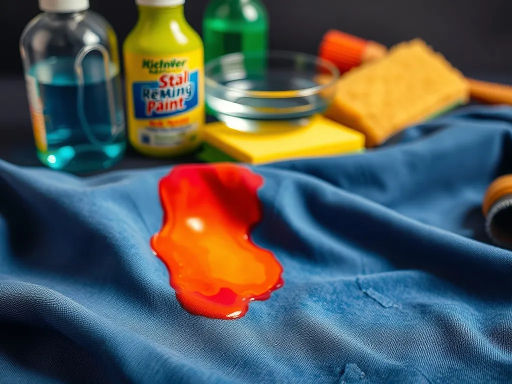 Czym zmyć farbę akrylową z ubrania? Sprawdzone metody i porady