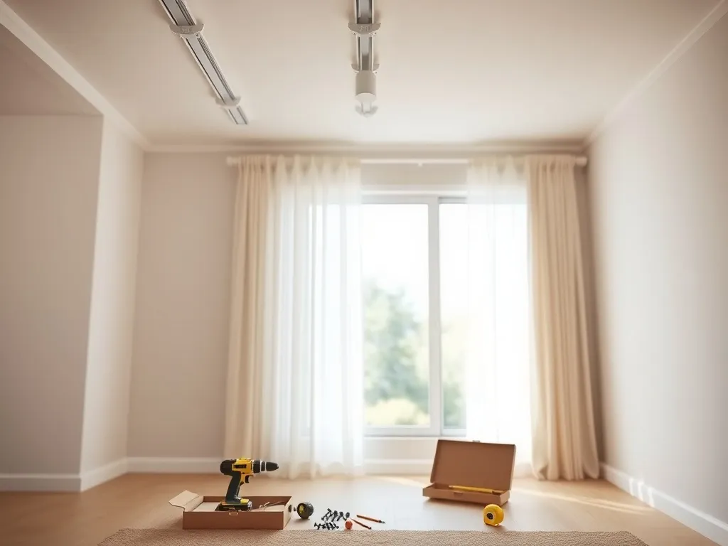 Jak zamontować karnisz sufitowy? Praktyczny przewodnik krok po kroku