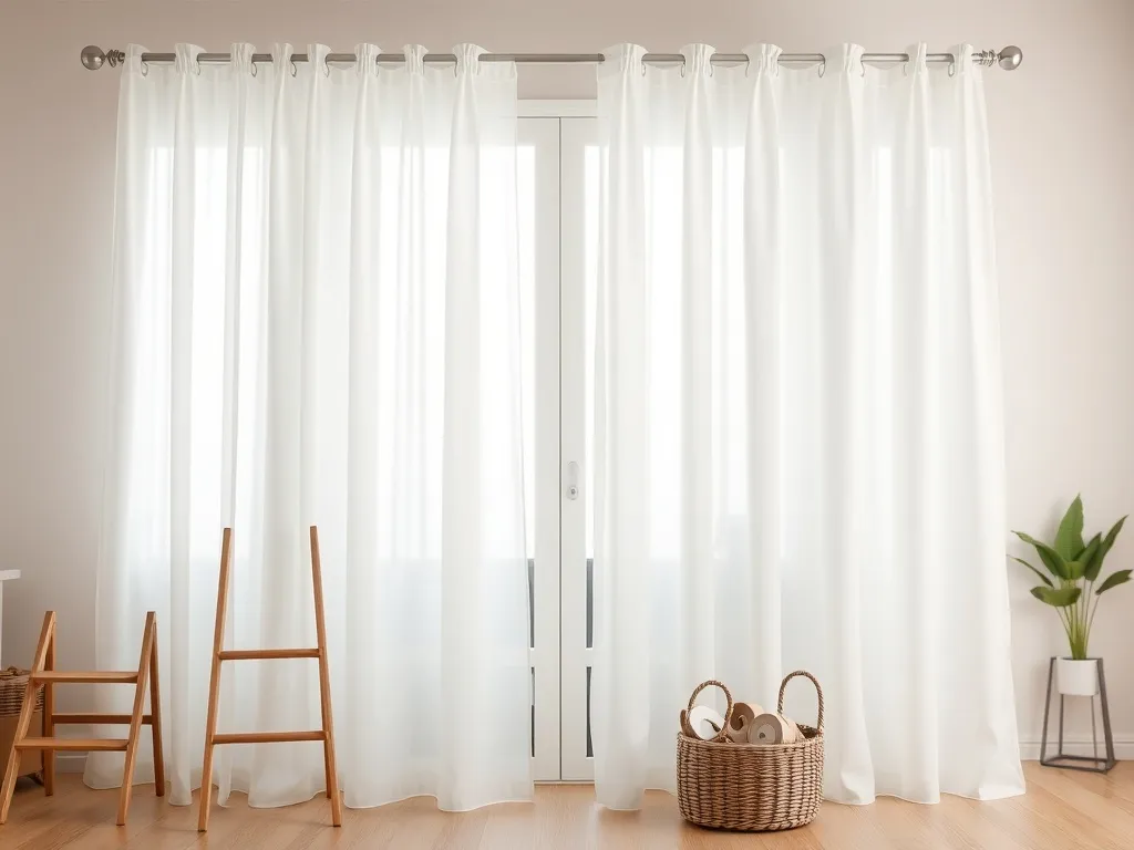 Jak wieszać firanki na taśmie? Praktyczny przewodnik krok po kroku