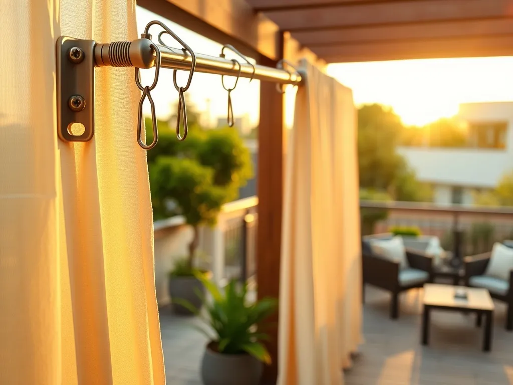 Jak zamontować zasłony na tarasie? Praktyczny przewodnik