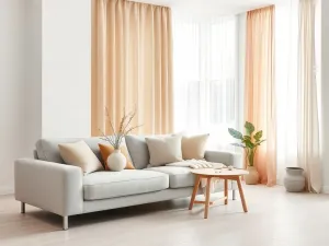 Szara kanapa: jakie zasłony najlepiej do niej pasują?