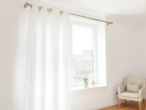 Jaka odległość firanki od ściany jest idealna?