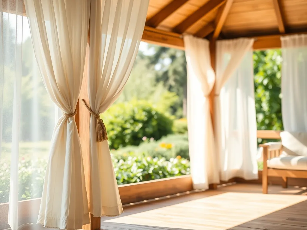 Jak zamontować zasłony w altanie? Praktyczny przewodnik