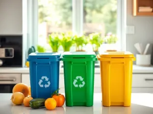 Zestaw koszy do segregacji - jak ułatwić segregację odpadów